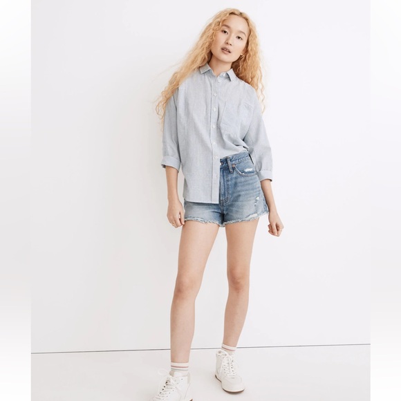 Madewell Relaxed Denim Shorts - Picture 2 of 8